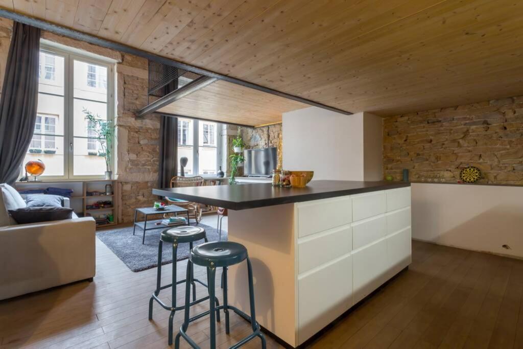 Duplex Le Vorace Lião Exterior foto